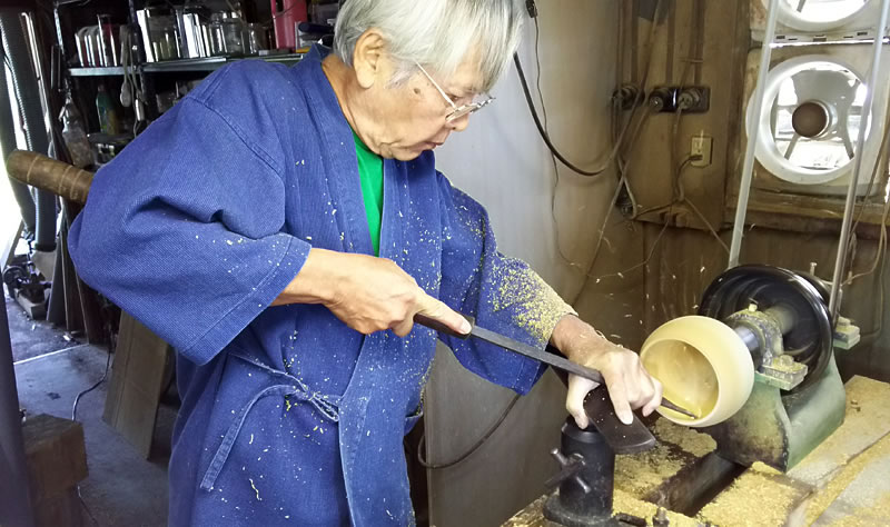 Go bowl making process